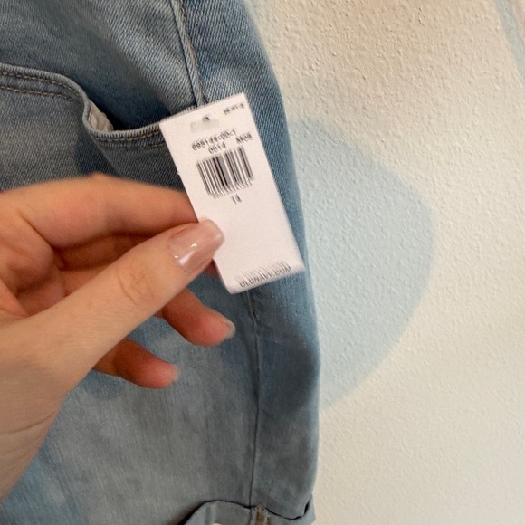 NWT | High Rise Wow Light Blue Jean Shorts - Picture 3 of 5